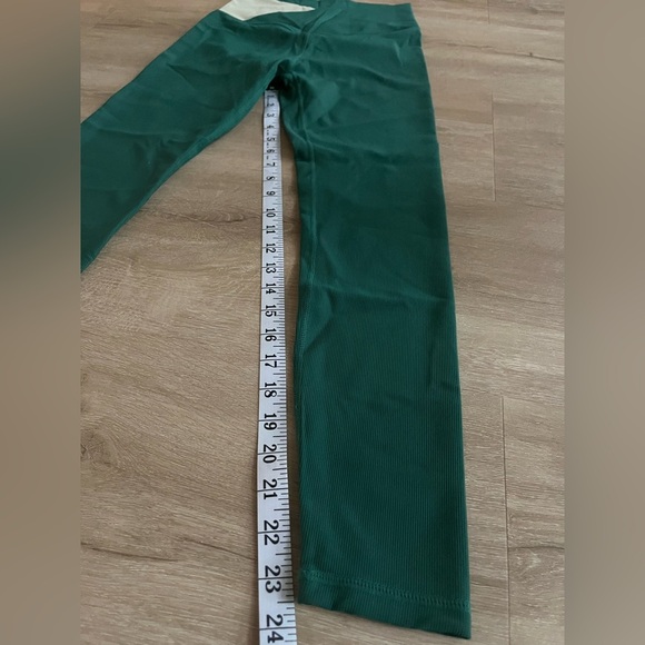 Wilo The Label Leggings Green Crossover SZ S - Picture 6 of 6